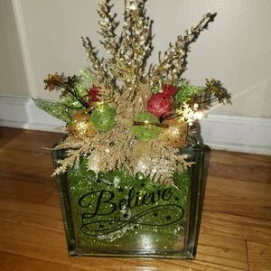 Beautiful glass box , vases and wine bottles